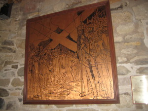 Saltire Legend Plaque